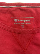 CHAMPION T-Shirt Heritage Logo Κόκκινο Γυναικείο M
