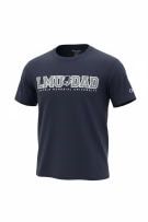 CHAMPION T-SHIRT LMU DAD UNIVERSITY LOGO ΜΠΛΕ ΣΚΟΥΡΟ UNISEX M