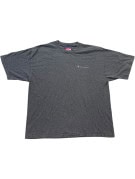 CHAMPION T SHIRT MINIMAL GREY MEN PRE OWNED M