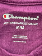 CHAMPION T SHIRT SPORTSWEAR VIOLA UOMO PRE OWNED M