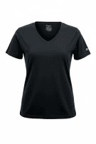 CHAMPION T-Shirt V-Neck Athletic Μαύρο Ανδρικό M