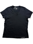 CHAMPION T-Shirt V-Neck Athletic Μαύρο Ανδρικό M