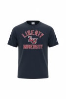 CHAMPION T SHIRT GRAFICA VINTAGE COLLEGIATE NAVY UOMO PRE OWNED M