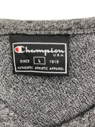 CHAMPION T-SHIRT VINTAGE LOGO GRIGIO DA UOMO L