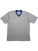 CHAMPION T-SHIRT VINTAGE ΜΕ V-NECK ΛΟΓΟΤΥΠΟ ΓΚΡΙ ΑΝΔΡΙΚΟ XXL