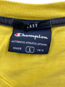 CHAMPION T-SHIRT STILE VINTAGE LOGO GIALLO UOMO L
