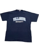 CHAMPION T-SHIRT VINTAGE VILLANOVA UNIVERSITY ΛΟΓΟΤΥΠΟ ΜΠΛΕ ΣΚΟΥΡΟ UNISEX XL preowned