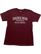 CHAMPION T-Shirt Virginia Union University Alumni Μπορντό Unisex L