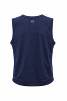 90s CHAMPION TANK TOP GRAPHIC NAVY ΑΝΤΡΙΚΟ PRE OWNED L