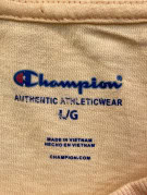 CHAMPION TEE MINIMAL BEIGE UOMO PRE OWNED L