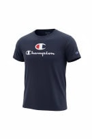 CHAMPION TEE STREETWEAR NAVY UOMO PRE OWNED M
