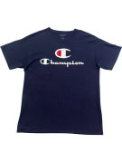 CHAMPION TEE STREETWEAR NAVY UOMO PRE OWNED M
