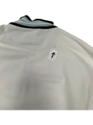 CHAMPION GIACCA DA TRACK BIANCA CON RIGHE TURCHESI E ZIP - M