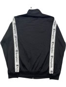 CHAMPION TRACK JACKET SPORTSWEAR ΜΑΥΡΟ UNISEX PRE OWNED S