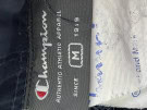 CHAMPION TRACK PANTS SPORTY NAVY MEN PRE OWNED M