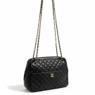 CHANEL ΤΣΑΝΤΑ ΩΜΟΥ VINTAGE ΜΑΥΡΗ ΓΥΝΑΙΚΕΙΟ PRE OWNED