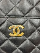 CHANEL ΤΣΑΝΤΑ ΩΜΟΥ VINTAGE ΜΑΥΡΗ ΓΥΝΑΙΚΕΙΟ PRE OWNED