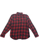 CHAPS DENIM Plaid Casual Vintage Shirt Red/Green Men M