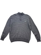 CHAPS MAGLIONE IN MAGLIA CLASSICO GRIGIO SCURO UOMO PRE OWNED L