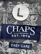 CHAPS ΠΟΥΚΑΜΙΣΟ ΑΝΕΤΟ ΜΑΥΡΟ ΑΝΤΡΙΚΟ PRE OWNED L