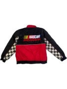 CHASE AUTHENTICS ΜΠΟΥΦΑΝ RACING VINTAGE ΜΑΥΡΟ ΚΟΚΚΙΝΟ ΑΝΤΡΙΚΟ PRE OWNED M