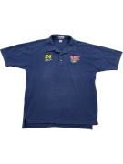 Chase Authentics Polo Logo Motorsport Blu UNISEX L
