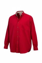 CHASE AUTHENTICS CAMICIA BUTTON DOWN CLASSICA ROSSA UOMO PRE OWNED XL
