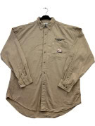 CHASE AUTHENTICS CAMICIA RACING BEIGE UOMO PRE OWNED L
