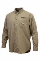 CHASE AUTHENTICS CAMICIA RACING BEIGE UOMO PRE OWNED L