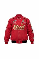 CHASE AUTHENTICS RACING JACKET EMBROIDERED ΚΟΚΚΙΝΟ ΑΝΤΡΙΚΟ PRE OWNED L
