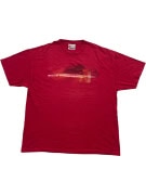 Chase Authentics T-Shirt Big Logo Red Unisex L