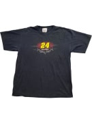 CHASE AUTHENTICS T SHIRT JEFF GORDON NASCAR 24 VINTAGE ΜΑΥΡΟ UNISEX M preowned