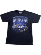 CHASE AUTHENTICS T SHIRT VINTAGE NASCAR MARK MARTIN BLACK UNISEX LARGE pre-owned