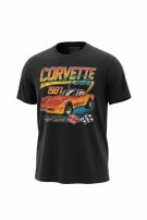 CHEMISTRY GRAPHIC TEE RETRO FADED BLACK MENS PRE OWNED L