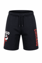NBA CHICAGO BULLS BASKETBALL SHORTS GRAPHIC ΜΑΥΡΟ ΑΝΤΡΙΚΟ PRE OWNED L