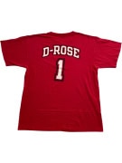 CHICAGO BULLS T-SHIRT VINTAGE ROSSA UNISEX LARGE usata