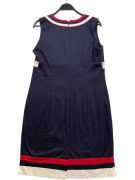 CHOPIN ROMA SLEEVELESS DRESS NAVY BLUE WOMEN'S M