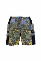 CHRISTIAN DIOR CARGO SHORTS GRAPHIC MULTICOLOR UOMO PRE OWNE XLD