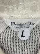CHRISTIAN DIOR MONSIEUR GIACCA TRACK VINTAGE GRIGIA UOMO PRE OWNED L