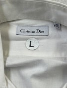 CHRISTIAN DIOR ΠΟΥΚΑΜΙΣΟ MINIMAL OFF WHITE ΑΝΤΡΙΚΟ PRE OWNED L