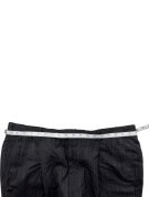 CHRISTIAN DIOR ΥΦΑΣΜΑΤΙΝΟ ΠΑΝΤΕΛΟΝΙ CLASSIC PINSTRIPE ΑΝΘΡΑΚΙ ΑΝΤΡΙΚΟ PRE OWNED XL