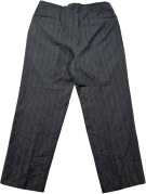 CHRISTIAN DIOR ΥΦΑΣΜΑΤΙΝΟ ΠΑΝΤΕΛΟΝΙ CLASSIC PINSTRIPE ΑΝΘΡΑΚΙ ΑΝΤΡΙΚΟ PRE OWNED XL