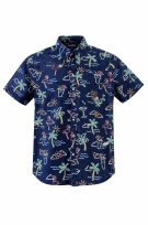 CHUBBIES CAMICIA HAWAIIAN MULTICOLORE UOMO PRE OWNED M