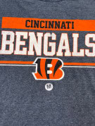 CINCINNATI BENGALS ΜΑΚΡΥΜΑΝΙΚΗ ΜΠΛΟΥΖΑ SPORTSWEAR GRAPHIC CHARCOAL ΑΝΤΡΙΚΟ PRE OWNED M