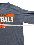 CINCINNATI BENGALS ΜΑΚΡΥΜΑΝΙΚΗ ΜΠΛΟΥΖΑ SPORTSWEAR GRAPHIC CHARCOAL ΑΝΤΡΙΚΟ PRE OWNED M