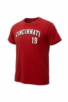 CINCINNATI GRAPHIC TEE SPORTSWEAR ROSSO UOMO PRE OWNED XL