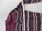 DESIGUAL KNITWEAR STRIPED BORDEAUX WOMEN PRE OWNED L