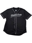 CLASS OF BY HERFF JONES BASEBALL JERSEY SPORTSWEAR ΜΑΥΡΟ ΑΝΤΡΙΚΟ PRE OWNED S