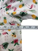 CLUB ROOM HAWAIIAN SHIRT FLORAL WHITE MEN PRE OWNED M