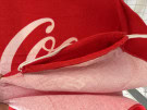 1980s COCA COLA TOWEL COTTON SOLID RED UNISEX PRE OWNED